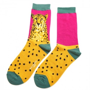Bamboo Socks - Cheetah